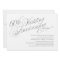 60th Wedding Anniversary Invitations