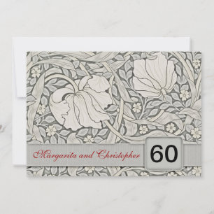 60th wedding anniversary invitations