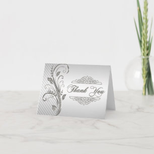 60th Wedding Anniversary Thank You Note Card
