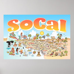 60x40 Giant SoCal Poster
