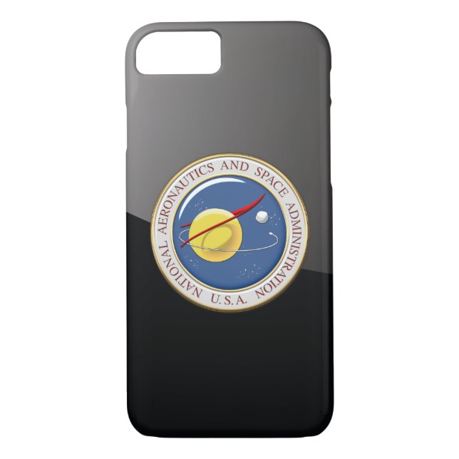 [610] NASA Emblem [3D] Case-Mate iPhone Case (Back)