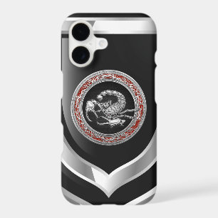 [610] Sacred Silver Scorpion on Black