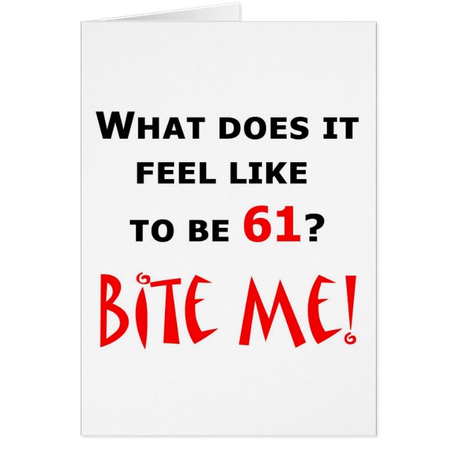 61 Bite Me! (Front)