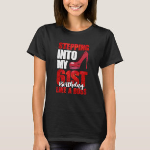 61st Birthday any woman turning 61 years old T-Shirt