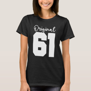 61st Birthday Women Men  Original Vintage 1961 T-Shirt