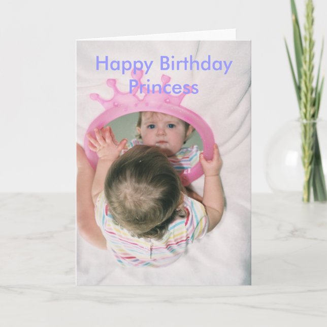620502-R1-19-20A_020, Happy Birthday Princess Card (Front)