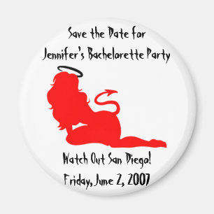 62379angeldevil, Save the Date for Jennifer's B... Magnet