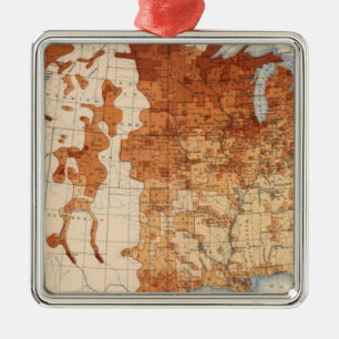 62 Proportion foreign born Metal Tree Decoration