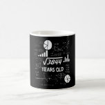 62 Year Old Bday Math Teacher 62nd Birthday Gift Coffee Mug<br><div class="desc">Celebrate birthdays with a clever twist! This funny math design uses equations and square roots to reveal the age, making it the perfect choice for math lovers, teachers, students, and geeks who enjoy a good nerdy joke. Great for milestone birthdays, classroom celebrations, or anyone who appreciates clever humor mixed with...</div>