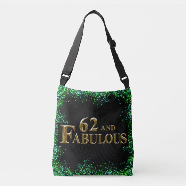 62nd Birthday  Crossbody Bag (Front)