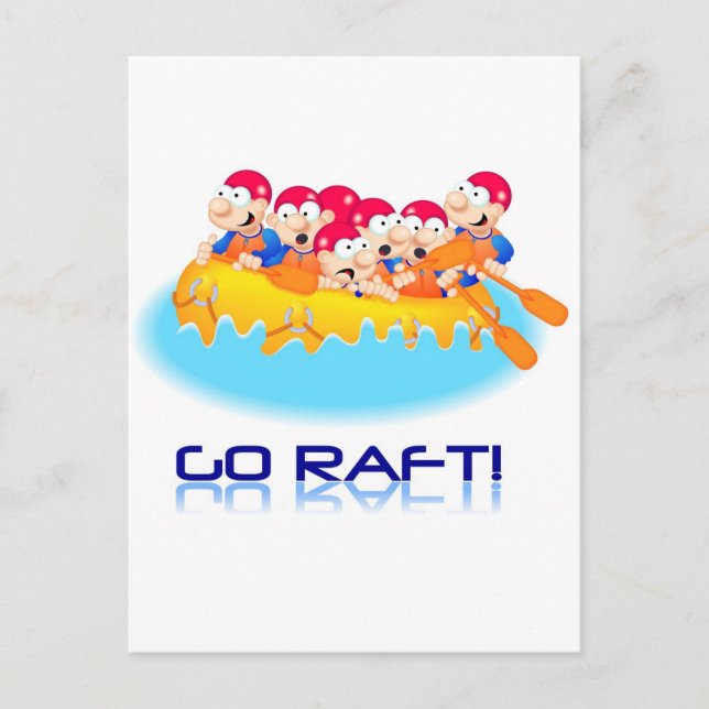 63_go_raft postcard (Front)