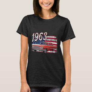 63 Impala Lowrider Ss 4th Of July American T-Shirt