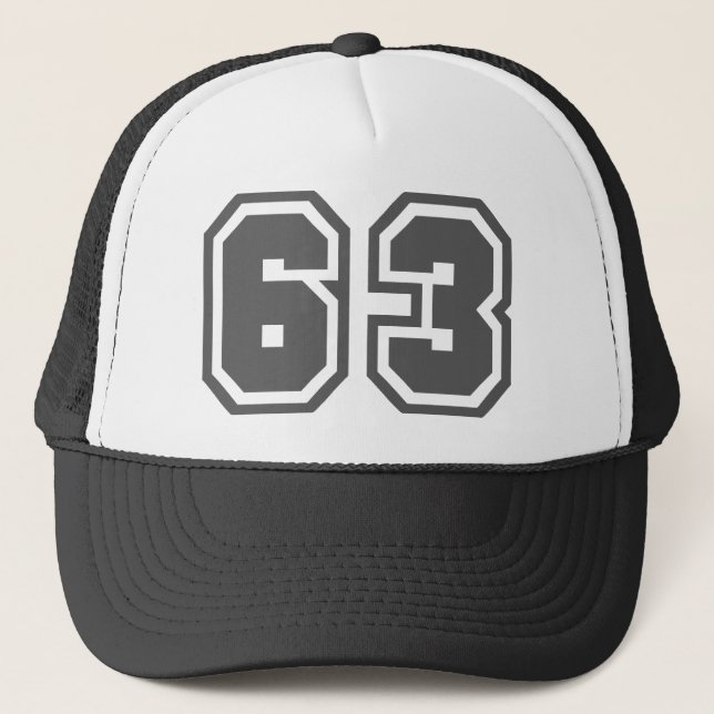 63 TRUCKER HAT (Front)