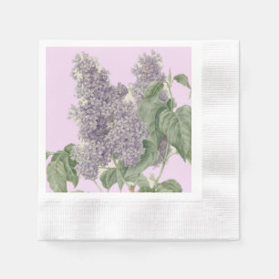 63rd Anniversary Lilac Napkin