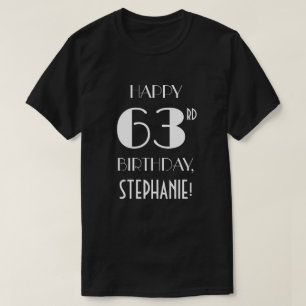 63rd Birthday Party - Art Deco Inspired Look Shirt