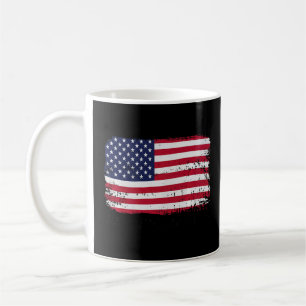 63rd Birthday Vintage Usa Flag Awesome Since 1959  Coffee Mug