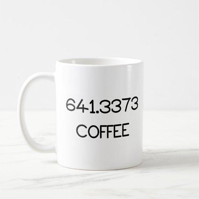 641.3373 Coffee Mug (Left)