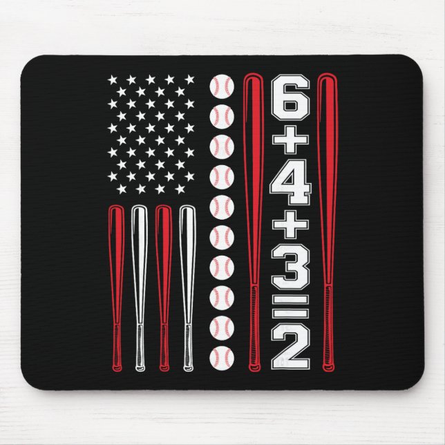 643 Sell Math Player Pitcher Boys Funny American F Mouse Pad (Front)