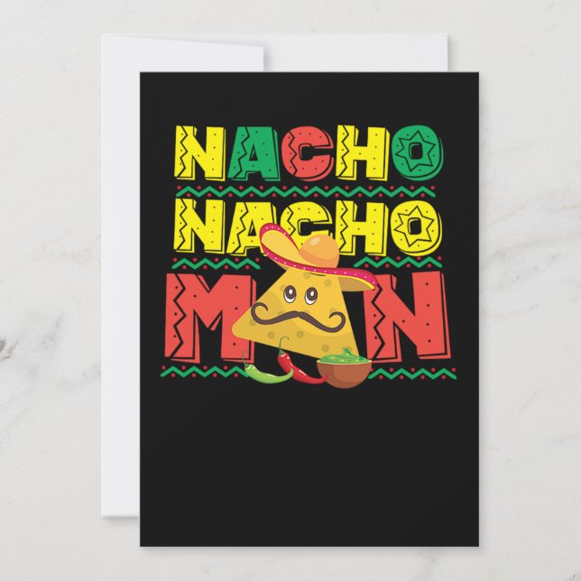 64.Cinco De Mayo Nacho Nacho Man Nacho Save The Date (Front)