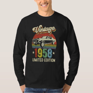 64 Year Old Vintage 1958 64th Birthday T-Shirt