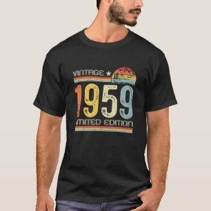 64th B Day Gifts Vintage 1959 Limited Edition 64 T-Shirt