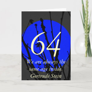 64th Birthday Card