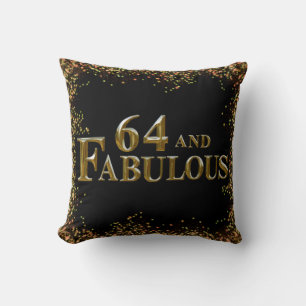 64th Birthday Cushion