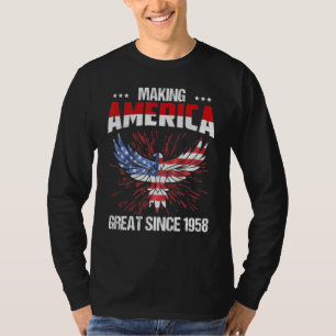64th Birthday Making America Great Since 1958 1 T-Shirt