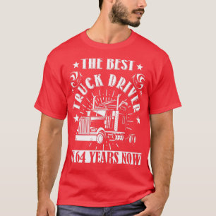 64th Birthday Present Truck Driver 64 Years Trucks T-Shirt