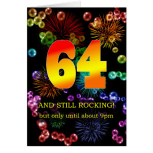 64th Birthday Still Rocking