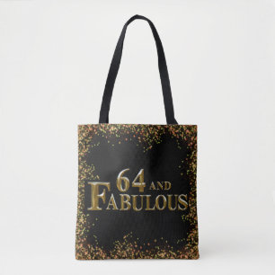 64th Birthday Tote Bag