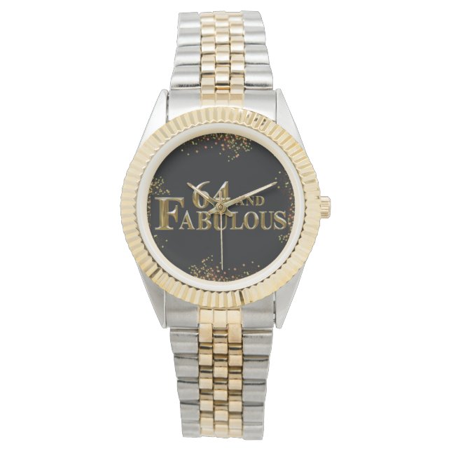 64th Birthday  Watch (Front)