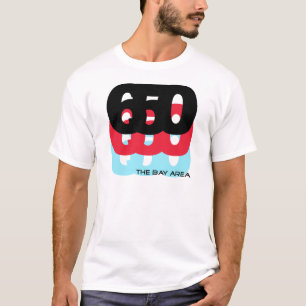 650 Area Code T-Shirt