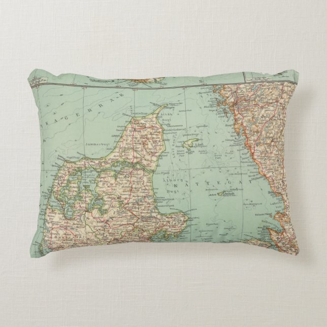 65 Denmark, Iceland Decorative Cushion (Front)