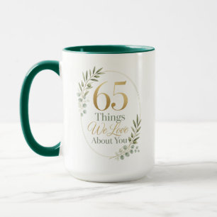 65 Things We Love About Mum Mug