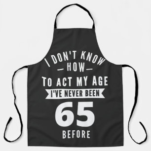 65 Year Old Gift 65th Birthday Gift Ideas Apron