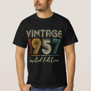 65 Year Old Gifts Vintage 1957 Limited Edition 65t T-Shirt