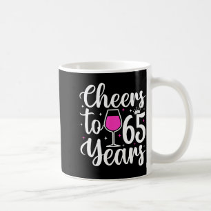 65 Years Old 65th Birthday Party Men Women Coffee Mug