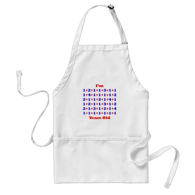 65 Years old! Standard Apron (Front)
