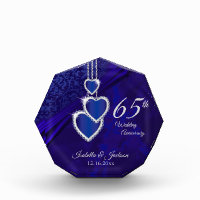 65th /45th Sapphire Wedding Anniversary