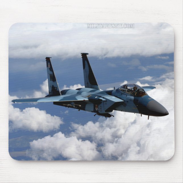 65th Aggressor Squadron F-15 Eagle Mousepad (Front)