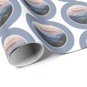 65th Anniversary of Ordination Congrats Wrapping Paper