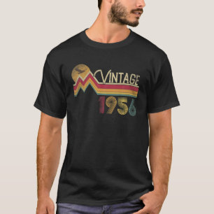 65Th Birthday 1956 65 Years Old Vintage Retro Styl T-Shirt