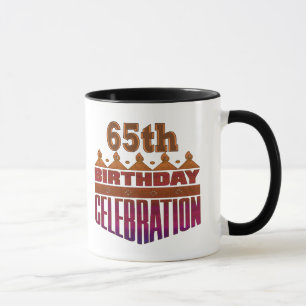 65th Birthday Celebration Gifts Mug