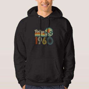65th Birthday Gifts Vintage Born In 1960 65 Years Hoodie