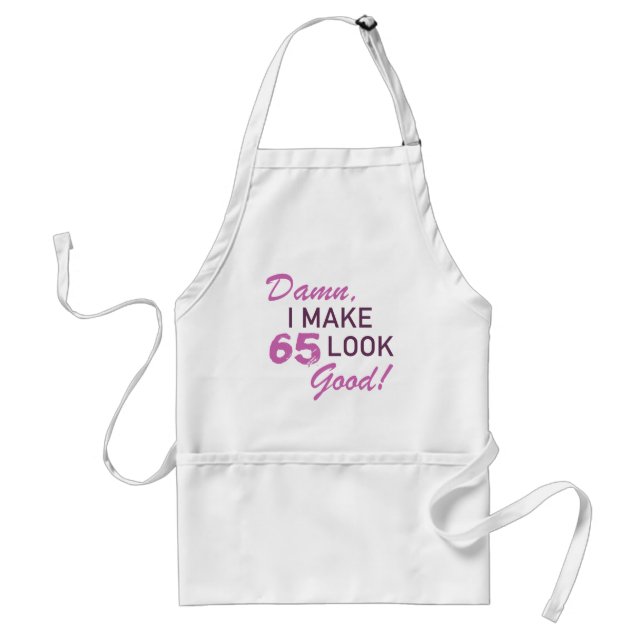 65th Birthday Humour Standard Apron (Front)