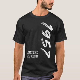 65th Birthday Ladies Mens 65 Years 1957 1 T-Shirt