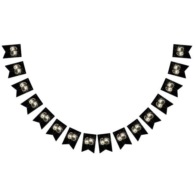 65th Birthday or Anniversary Party Sparklers Bunting (All)