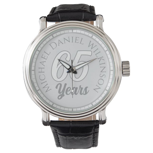 65th Birthday Watch (Front)