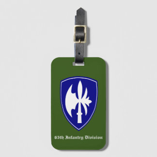 65th Infantry Division Luggage Tag